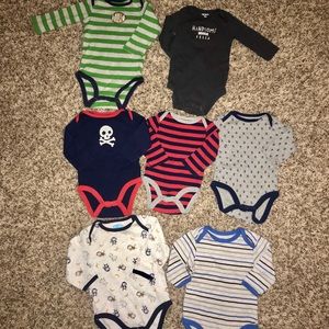 6 month long sleeve onesies